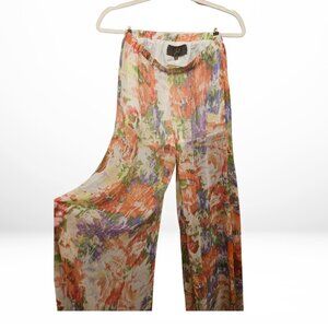 Jack by BB Dakota Wide Leg Floral Palazzo Pants – XS – NWT